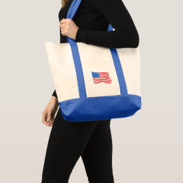 Bolsa Tote Patriótica American Flag Preppy