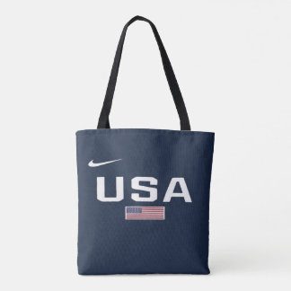 Bolsa Tote Patriótica dos EUA – Dupla Face Bandeir