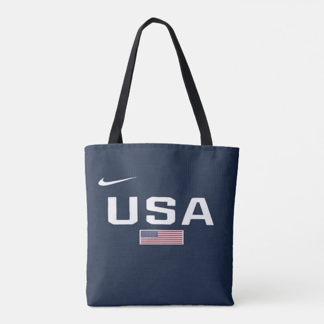 Bolsa Tote Patriótica dos EUA – Dupla Face Bandeir (Verso)
