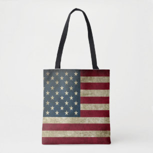 Bolsa Tote Patriótico Americano Bandeira Americano Personali