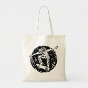 Bolsa Tote Patrocinador lendário Fazendo skate de Médio-Ar