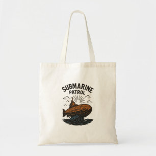 Bolsa Tote Patrulha Submarina - Divisão do Mar Profundo - Bol