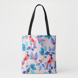 Bolsa Tote pattern background abstract red kaleidoscope desig