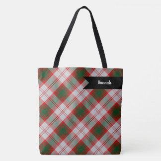 Bolsa Tote Patterno de Xadrez Lindsay Dress Clan Tartan