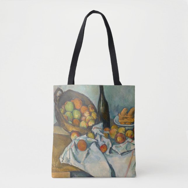 Bolsa Tote Paul Cezanne - A Cesta das Maçãs (Frente)