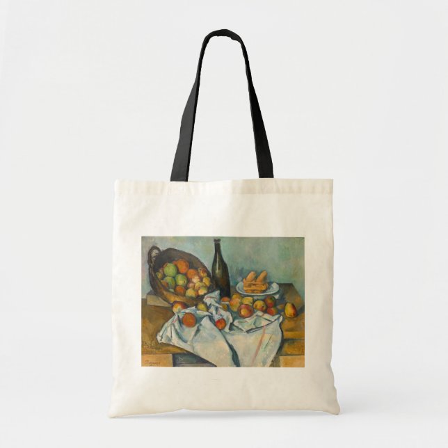 Bolsa Tote Paul Cezanne - A Cesta de Maçãs (Frente)