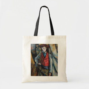 Bolsa Tote Paul Cezanne - Menino com Colete Vermelho