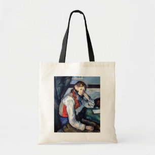 Bolsa Tote Paul Cezanne - Menino com Colete Vermelho