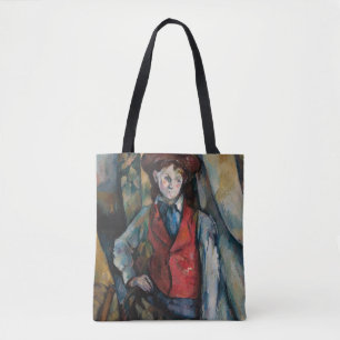 Bolsa Tote Paul Cezanne - Menino no Colete Vermelho