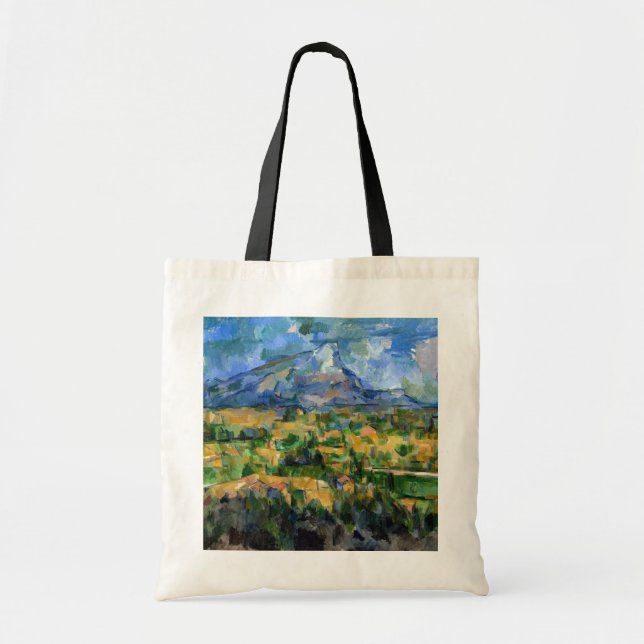 Bolsa Tote Paul Cezanne - Mont Sainte-Victoire (Frente)