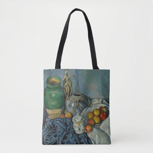 Bolsa Tote Paul Cezanne - Natureza Morta com Maçãs (Frente)