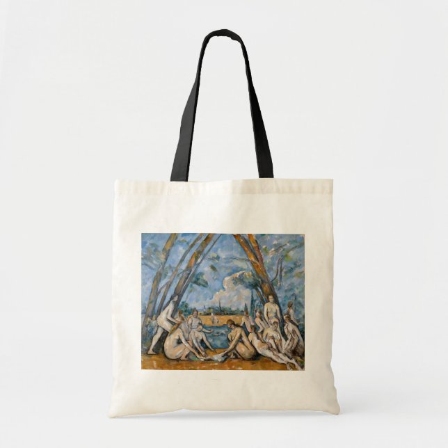 Bolsa Tote Paul Cezanne - Os Grandes Banhistas (Frente)