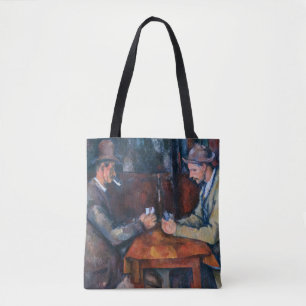 Bolsa Tote Paul Cezanne - Os Jogadores De Cartão