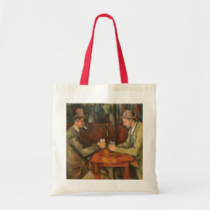 Bolsa Tote Paul Cezanne os jogadores de cartão, 1893-96