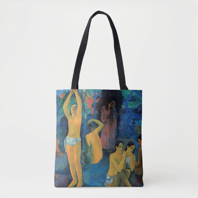 Bolsa Tote Paul Gauguin - De Onde Vimos? (Frente)