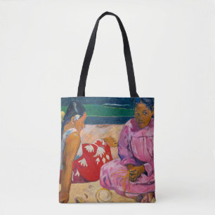 Bolsa Tote Paul Gauguin - Mulheres taitianas na praia
