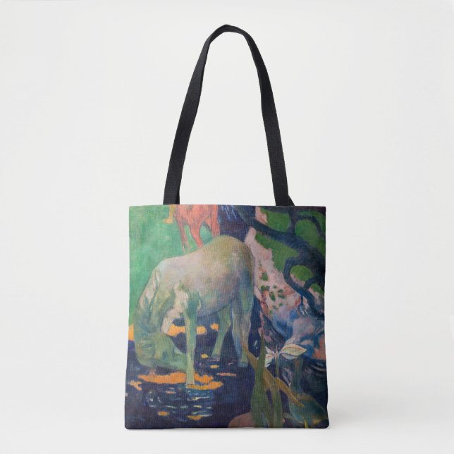 Bolsa Tote Paul Gauguin - O Cavalo Branco (Frente)