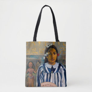 Bolsa Tote Paul Gauguin - Os Ancestrais de Tehamana