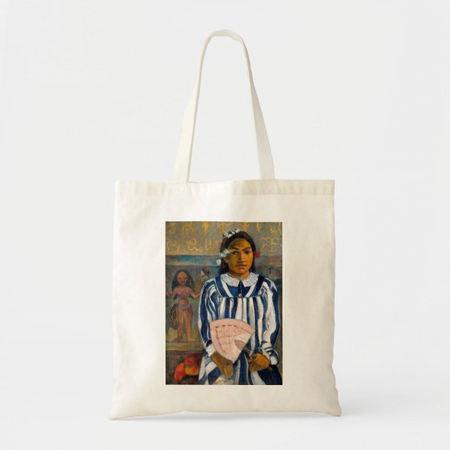 Bolsa Tote Paul Gauguin - Os Ancestrais de Tehamana (Frente)
