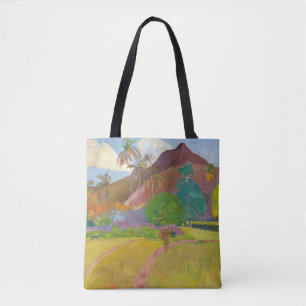 Bolsa Tote Paul Gauguin - Paisagem Tahitiana
