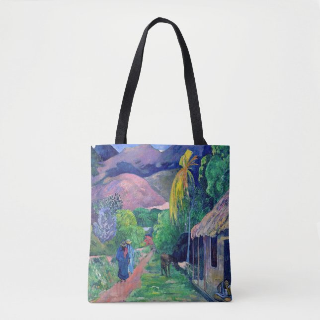 Bolsa Tote Paul Gauguin - Rua do Taiti (Frente)