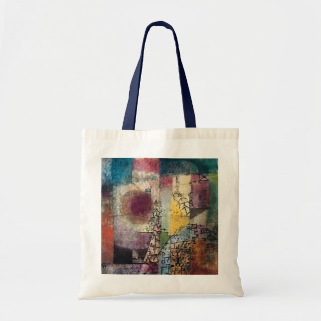 Bolsa Tote Paul Klee Abstract Art Cubism  (Frente)