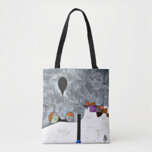 Bolsa Tote Paul Klee, famosa pintura, Winter,