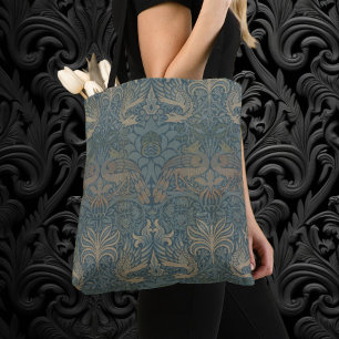 Bolsa Tote Pavão e Dragão por William Morris