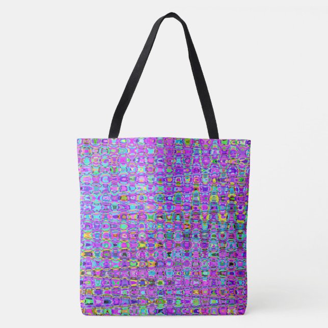 Bolsa Tote Pavão-roxo (Frente)