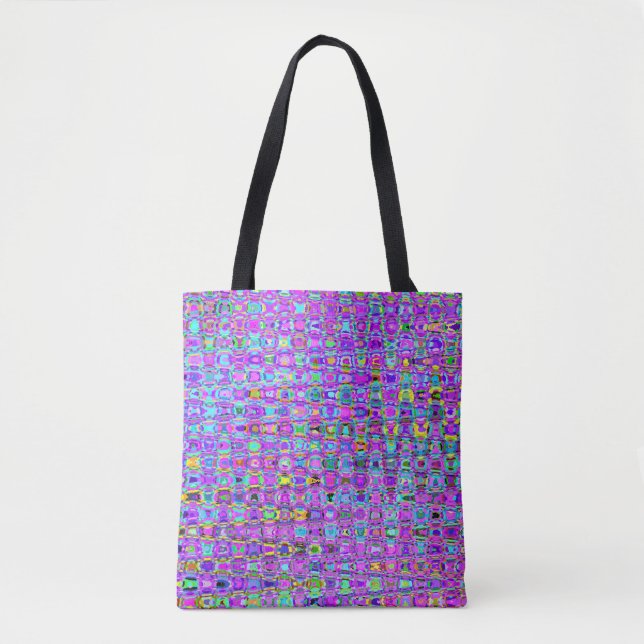 Bolsa Tote Pavão-roxo (Frente)