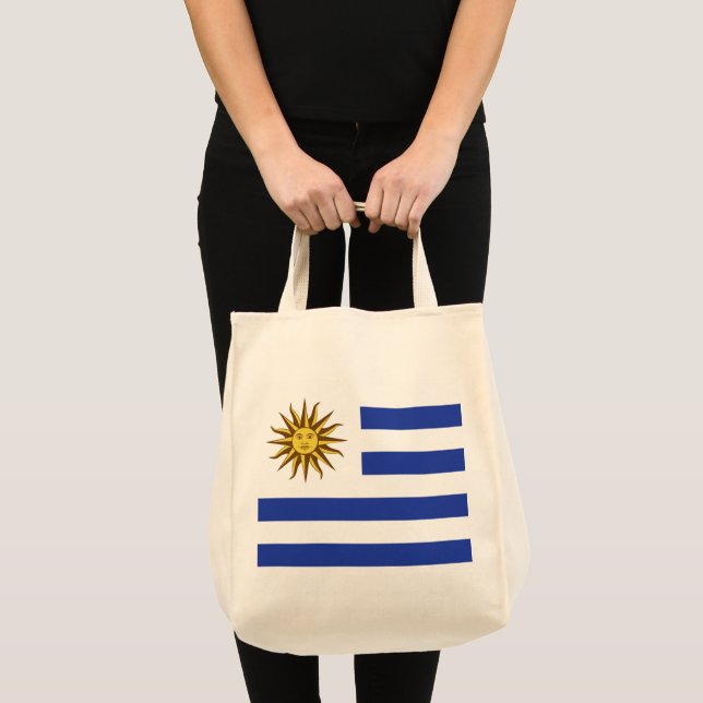 Bolsa Tote pavilhão Uruguai (Frente (produto))