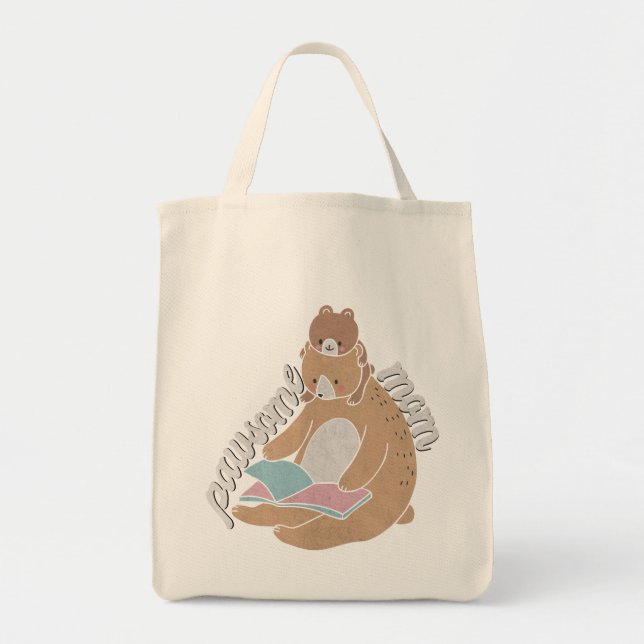 Bolsa Tote Pawsome Mãe Tote Bag (Frente)