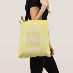 Bolsa Tote Paz Amarela
