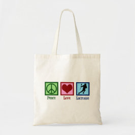 Bolsa Tote Paz Amor Lacrosse