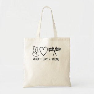 Bolsa Tote Paz amor Racing