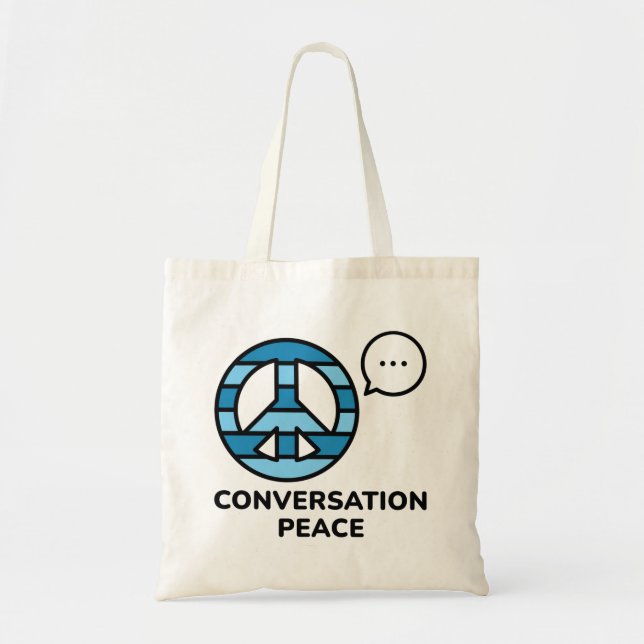 Bolsa Tote Paz de Conversa (Frente)
