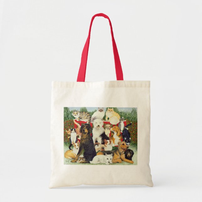 Bolsa Tote Paz do Natal (Frente)