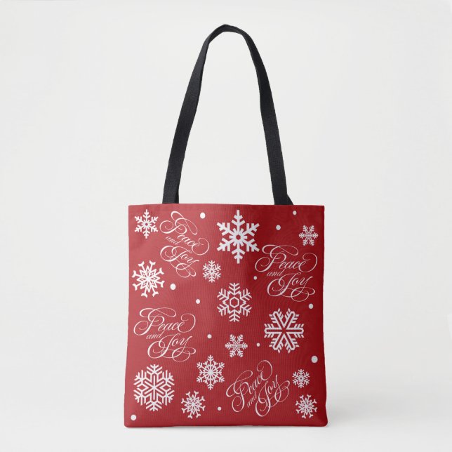 Bolsa Tote Paz e alegria (Frente)