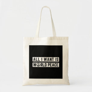 Bolsa Tote Paz mundial