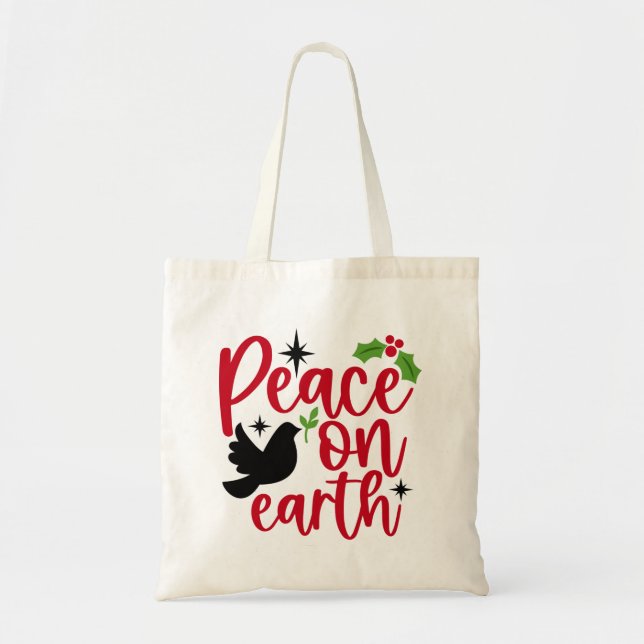 Bolsa Tote Paz na Terra Cerâmica (Frente)