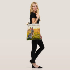 Bolsa Tote Pé de Coelho Sortudo