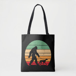 Bolsa Tote Pé Grande Caminhando - Ponteiro Alemão Curto Cão V