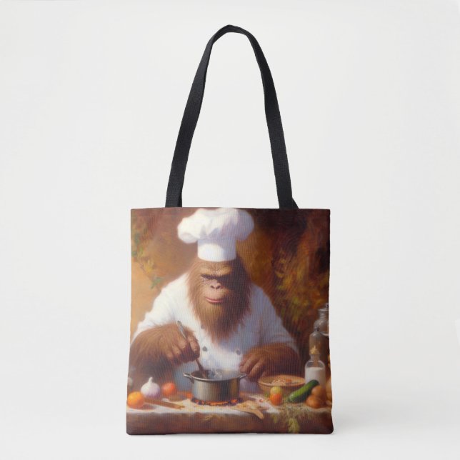 Bolsa Tote Pé Grande do Chef (Frente)