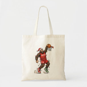 Bolsa Tote Pé Grande Sasquatch Basquete Natal 2026 Feriado