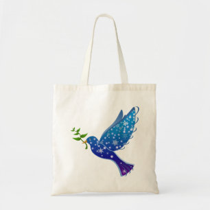 Bolsa Tote Peace Dove Bird Símbolo Love Freedom Pigeon