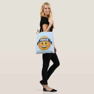 Bolsa Tote Peace Emoji