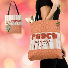 Bolsa Tote Peach Squad Savannah Bridesmaid - Bachelorette