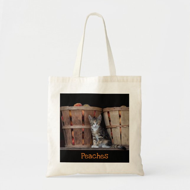 Bolsa Tote Peaches Kitten (Frente)