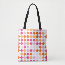Bolsa Tote Peachy Sunset Harlequin