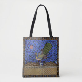 Bolsa Tote Peacock da dinastia Qing
